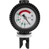 Keenso Manometro Pressione Aria, Precisione Alta Design Sicuro Manometro per Barca Gonfiabile Compatibile Kayak Tavola da Surf for Sport Acquatici Famiglie Navigazione Camping
