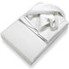 SETEX 14U2080200001002 - Coprimaterasso Impermeabile in Molton, a 3 Strati, 80 x 200 cm, 100% Cotone, Bianco