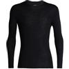 Icebreaker M 175 Everyday Ls Crewe Black Maglia M/L Nero Merino Uomo