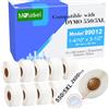 Molabel etichette compatibili con chip RFID - 10 rotoli Dymo 99012 S0722400, 89 x 36 mm, 260 etichette/rotolo, per stampanti Dymo LabelWriter 550, 550 Turbo, 5XL e altre