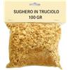 Gesar art in progress Gesar Sughero per Presepe Naturale 100gr - Sughero Corteccia e Granuli per Presepi, Materiale e Accessori per Presepe Artigianale, Muschio e Decorazioni Natalizie, Paesaggio Presepe Realistico