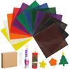 Bellanova 12 Colori 20x20 Fogli di cera d'api Kit per Creare Candele, Fogli di cera d'api per candele Flessibili e Facili da Arrotolare, per Famiglia, Scuola e Decorazioni Festive (12 Colore)