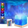 XM-mengpanwei Lampada Aurora Boreale, Cubo Proiettore Aurora Boreale Lamp,16 Colori con Telecomando Proiettore Soffitto Lampada Oceano per Camere da Letto,Salotto,Giochi,Feste Atmosfera