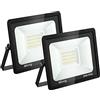 toobettp 2PCS Faretto LED 30W, 3000LM 6000K Faretti LED da Esterno Per Giardino