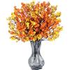 AMLUCKS Fiori artificiali in seta per bambini, giglio della valle, si sente reale, per vaso, casa, ufficio, interni ed esterni, giardino, decorazioni per feste