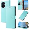 KKEIKO Cover per Honor 200 Pro 5G, Antiurto Custodia in PU Pelle con Blocco RFID, Magnetico Protettiva Cover per Honor 200 Pro 5G, Verde
