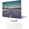 TeDaWen Custodia compatibile con MacBook Air 13,6 pollici 2022-2025 Modello A3240 M4 A2681 A3113 M3 M2 Chip, stampato modello duro Shell Laptop Skin per MacBook Air 13,6 - Percorso panoramico