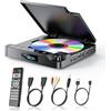 Desobry Lettore DVD per TV 1080P, Lettore DVD HDMI/AV e USB/scheda TF, Mini CD Player supporto PAL/NTSC, dotato di più cavi e telecomando, con funzione di ultima memoria - Nuovo