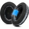 WC Freeze per Arctis Nova - Cuscinetti sostitutivi in gel di raffreddamento per tessuto ibrido per Arctis Nova Pro Wired, Nova 7, 5, 4, 3, 1 - Prodotto da Wicked Cushions | Black Camo