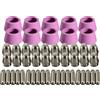 NONE 50Pcs Plasma Cutter Torch consumabili ugelli per elettrodi Kit tazze per AG-60 SG-55 WSD-60 Fit CUT-60 LGK-60 Plasma Cutter