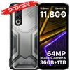 DOOGEE Blade20 Max - Smartphone robusto, schermo da 6.6" 120Hz, 36GB di RAM (12+24), 1TB di memoria, Gemini AI, batteria da 11800mAh, Android 15, Helio G100