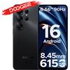 DOOGEE Note56 X - Versione Globale, smartphone Android 16, schermo da 6.56", batteria da 6150mAh, 24GB di RAM (3+21), 64GB di memoria, supporta lo sblocco facciale