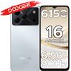 DOOGEE Note 56 - Smartphone Android 16, schermo da 6.56", batteria grande da 6150mAh, 24GB di RAM (3+21), 64GB di memoria, supporta lo sblocco facciale