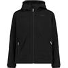CMP Giacca Da Bambino Con Cappuccio Fisso Unisex - Bambini e ragazzi, Antracite-Royal, 140