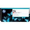 HP Testina stampante HP Cartuccia di inchiostro rosso cromatico 746 DesignJet da 300 ml [P2V81A]