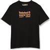 Timberland T - Camicia da Uomo, Sapphire Scuro, L