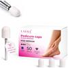LALILL Cappucci Fresa LUX 50 Pezzi - Cappucci Bianchi per Pedicure Elettrico e Manicure - Rimozione Calli e Cura Piedi - Accessori per Fresa Unghie - 13mm Grana 150