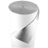 VEVOR Rotolo Isolante Riflettente, Barriera Radiante con Anima in Schiuma EPE e Foglio di Alluminio, Spessore 3 mm, 76,2 x 1,22 m, Scudo Riflettente del Calore, Rotolo Isolante Termico per Porte
