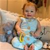 KsiTig 24inch 60cm bambole reborn silicone femmina vere bambola toddler che sembrano realistica neonato originali bambolotti