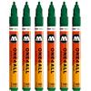 Molotow ONE4ALL 127hs # 225 marcatore, confezione da pezzi, 2 mm 2 mm mr. Grün, 6 pezzi