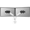 Neomounts DS65S-950WH2 Braccio per monitor 24-34" - molla a gas Topfix multiregolabile 180°-stop [DS65S-950WH2]