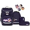 ergobag cubo set zaino scolastico ergonomico classico 5 pezzi prima elementare