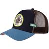 Coastal Lazy Tribe Navy/Slate HFT Trucker Cap - One-Size