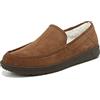 Vionic Gustavo, Pantofole Uomo, Camoscio Marrone Toffee, 41 EU