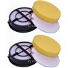 Syxtidy Confezione da 2 filtri di ricambio per aspirapolvere verticale Bissell Pet Eraser Febreze serie 1650, 1650A, 1650C, 16501, 16502, 1650P, 1650R, 1650W, Part 1608861, 1608860, 160-8861 & 16 0-8860