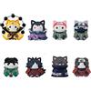 MegaHouse MEGA CAT PROJECT NARUTO Shippuden Nyaruto! SCATOLA 8 pezzi edizione LAST BATTLE