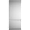 BERTAZZONI RBM90S5FPNS + 901609 + 901462 Frigorifero Combinato, Incasso, 90 cm, Acciaio inox, Serie Professional, Ice-Maker, Distributore d'Acqua, 399L Frigorifero, 157L Congelatore, Dual Cooling, Total No-Frost, Nuova Classe E