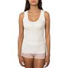 EGI Canotta Donna Spalla Larga Modal Cashmere Pizzo Elasticizzato Elegante Morbida Made in Italy, Art. 5111 (IT, Testo, L, XL, Regular, Regular, Cipria)
