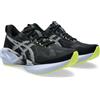 Asics Scarpe da Corsa NOVABLAST 5 Uomo, Farina d'avena/Nero, 46.5 EU