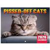 Tznmone Diario per gatti 2026, gatto arrabbiato, divertente calendario 2026, pissed-off Cat Calendar divertente da parete 2026, multiuso, calendario da parete 2026, per pianificare gli amanti dei gatti