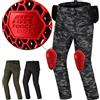 SHIMA Giro 3.0 Pantaloni Moto Uomo con Protezioni AirForce Protettori per Ginocchia Motos Abbigliamento Armatura Protezione Estivi Urbano Pantalone Invernale Protective Elastico (Uomini, Camo, 34/32)