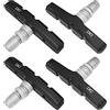 cyclingcolors 4x pattini freno bici 70mm V-BRAKE ganasce pastiglie con vite bicicletta freni ricambio