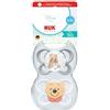 NUK Perfect Match Air Succhietto per Bambini | 0-6 Mesi | Succhietti Ortodontici Anti-Irritazione e Traspiranti | Accettato dal 95% dei Bambini** | Disney Winnie Puh | Confezione da 2