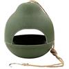 Point-Virgule Mangiatoia per uccelli da appendere, casetta per uccelli da balcone, mangiatoia per uccelli, verde cacciatore, ø 18 cm H 19 cm