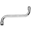 GROHE 13051000 Bocca a S per Miscelatore Lavello a Parete, 200 mm, Cromo