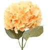 DRW Set 12 fiori artificiali con gambo naturale in PU-Foam giallo 66 x 20 x 20 cm