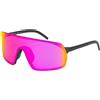 Out Of - Rams Adapta, occhiali da sole sportivi con lenti Zeiss, made in Italy (Violet lens - black logo, M)