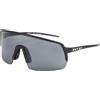 Out Of - Piuma, occhiali da sole sportivi con lenti fotocromatiche polarizzate, made in Italy (White, S, The One Nero)