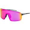 Out Of - Rams, occhiali da sole sportivi con lenti Zeiss, made in Italy (Violet lens - white logo, M)