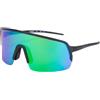 Out Of - Piuma, occhiali da sole sportivi con lenti fotocromatiche polarizzate, made in Italy (Black, L, The One Quarzo)