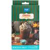 PME Cake Kit Decorazione Pupazzo di Neve per Cioccolata Calda | 6 Marshmallow Pupazzo di Neve e 3 Bustine di Confettini Festivi | Set Natalizio per Bevande Calde Magiche (260g)