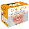 Anself Naso Depilazione Kit, ceretta Applicatori di cera Bastoncini Fagioli Adesivi baffi Misurino Tazze di carta per rimuovere i capelli dal naso al sopracciglio