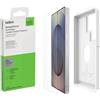 Belkin ScreenForce InvisiGlass Pellicola protettiva per Galaxy S25 Ultra, resistente a graffi e impatti, antimicrobico, con supporto di allineamento per un'applicazione senza bolle - Vetro Riciclato
