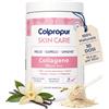 Colpropur Skin Care Gusto Vaniglia - Collagene Idrolizzato in Polvere da Bere - Peptidi di Collagene, Integratore per Capelli, Unghie e Denti - 306g