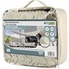 Windhager Rete ombreggiante COTE D´AZUR - 3 x 4 metri - Beige/Taupe - vela ombreggiante, tettoia per esterno, rete ombreggiante - teli ombreggianti da esterno, giardino e terrazza, piscinat