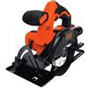BLACK+DECKER, SEGA CIRCOLARE B&D 18 V. 140 MM A BATTERIA LITIO CORPO MACCHINA IN VALIGETTA. BDCCS18N-XJ